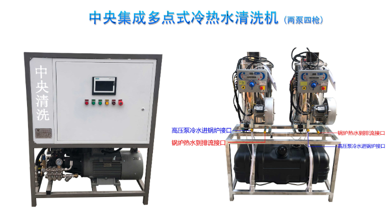 中央集成冷熱水清洗機(jī)